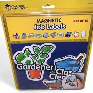 Learning Resources Magnetic Job Labels Set of 10